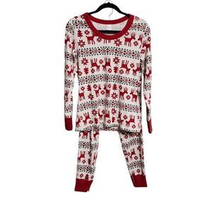 Hanna Andersson Womens Pajamas M 2 Pc Holiday Winter